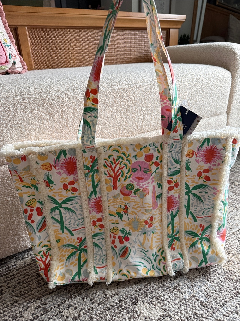 Roller Rabbit x Target Beach Tote